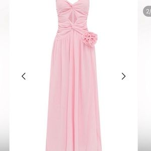 Runway the label rosette gown